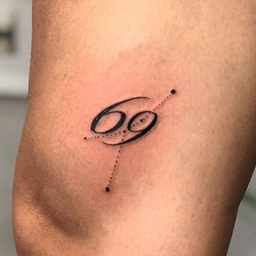 тату знак Зодіаку Рак