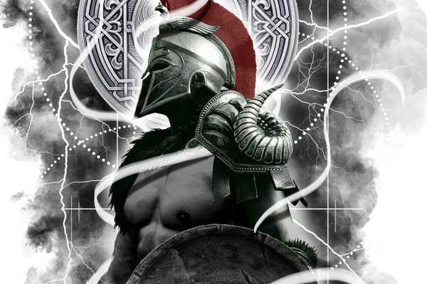 Тату ескізи гладіаторів