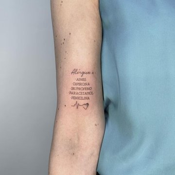 медицинские татуировки