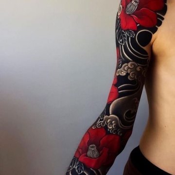 Татуировки рукава для женщин