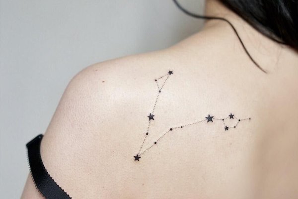 тату знак Зодиака Рыбы