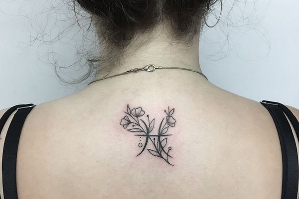 тату знак Зодиака Рыбы