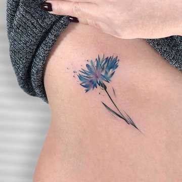 татуювання волошка