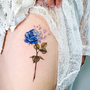 Тату-ескізи "Троянди"