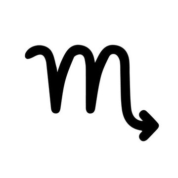 тату знак Зодіаку Скорпіон