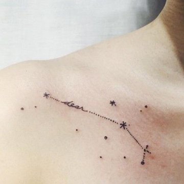 Тату эскизы созвездие