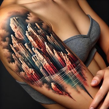 тату скалы значение эскиз