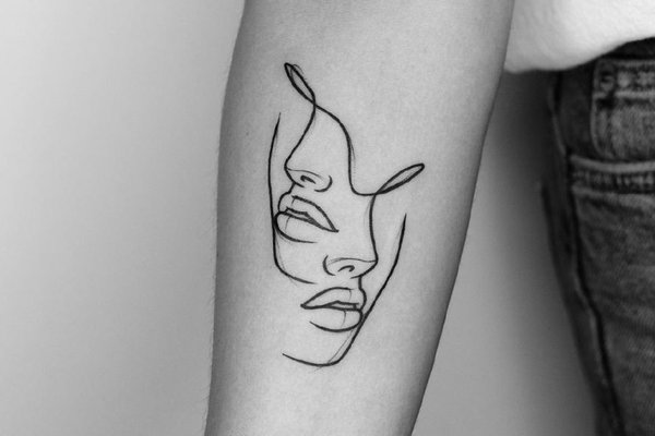 Тату ескізи мінімалізм