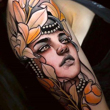 Тату-эскизы традишнл