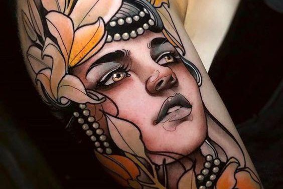 Тату-эскизы традишнл