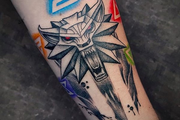 тату відьмак