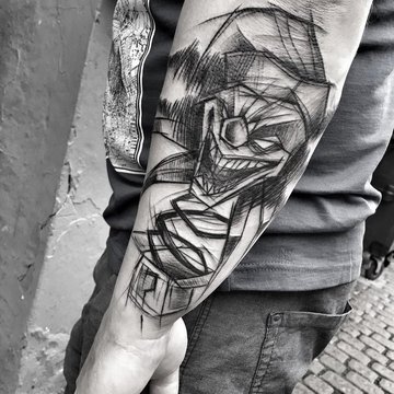 Тату-ескізи «Скетч-стайл»