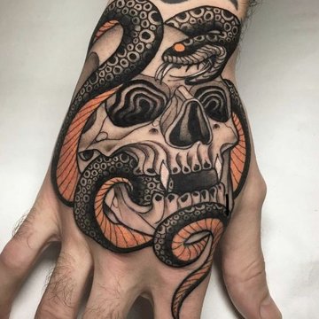 тату на кисть чоловічі