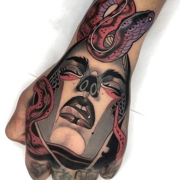 тату на кисть мужские