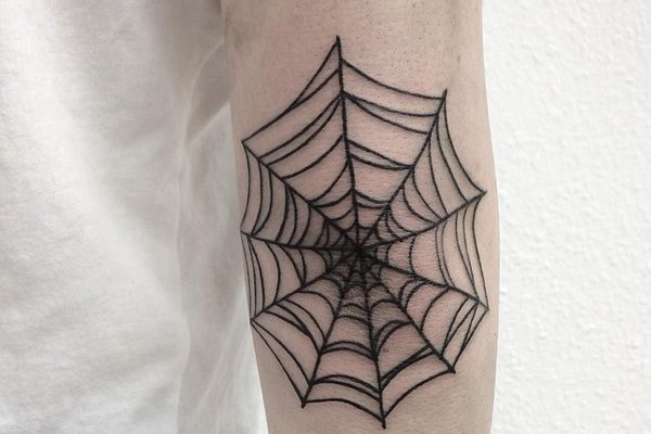 Тату эскизы паутины