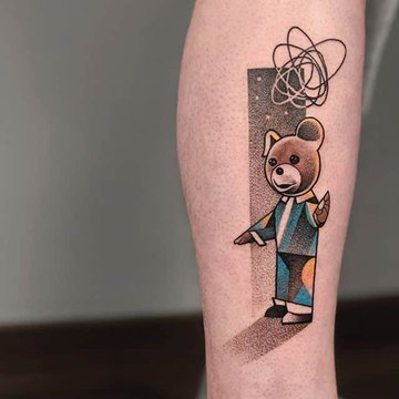 Тату-ескіз іграшка