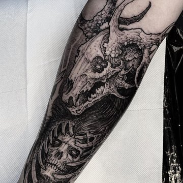 Готические татуировки