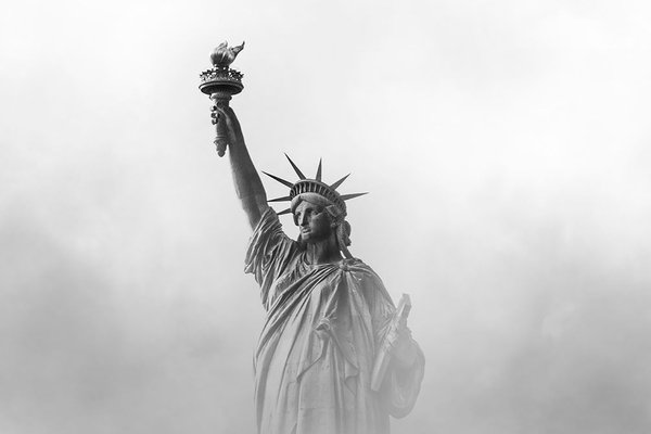 Тату-эскизы "статуя Свободы"