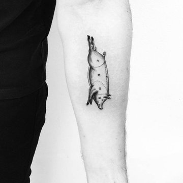 Тату-ескіз «Свиня»