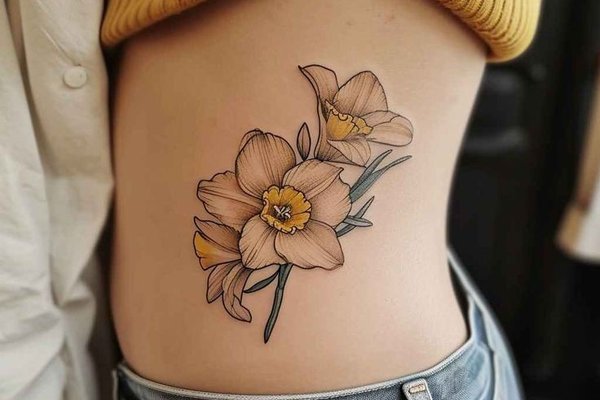 тату нарцисс