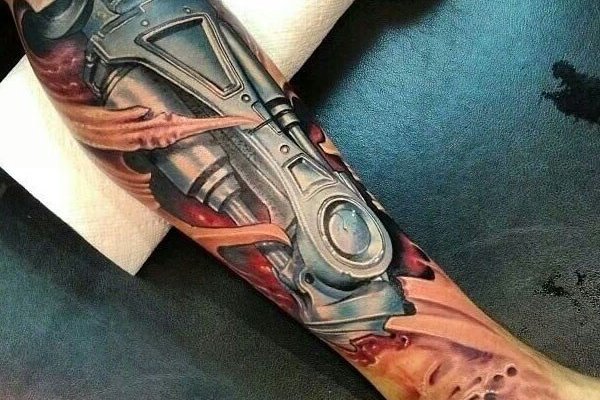 биомеханика татуировка