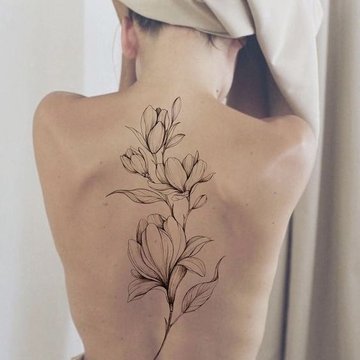 тату магнолия