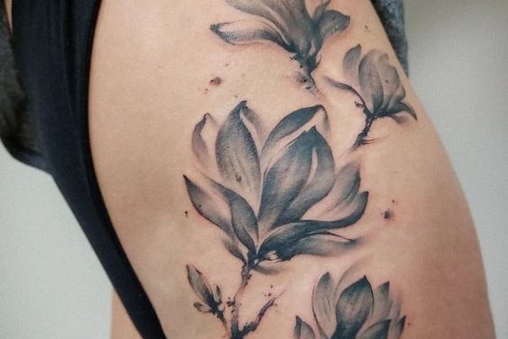 тату магнолия