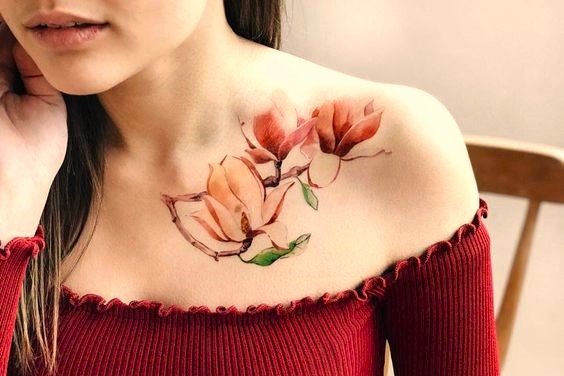 тату магнолия