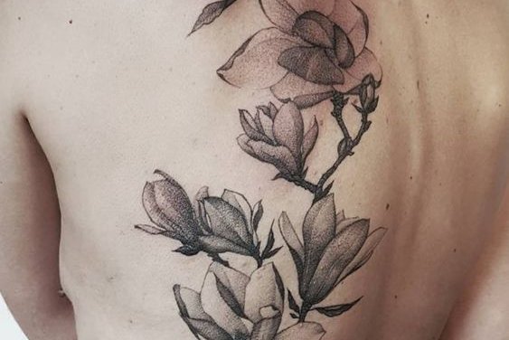 тату магнолия