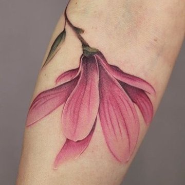 тату магнолия