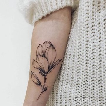 тату магнолия