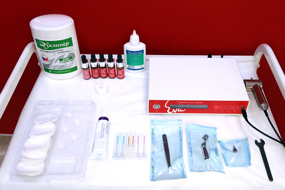 стерильность инструментов для перманента