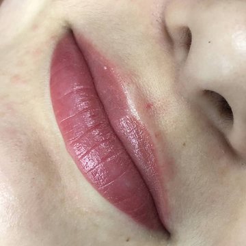 татуаж губы