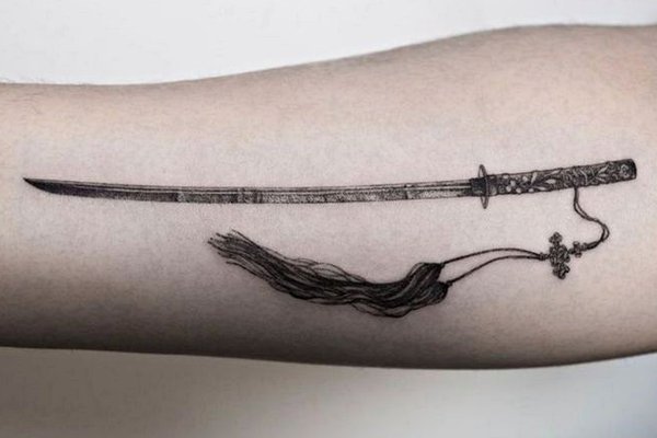 Тату-ескізи Катана