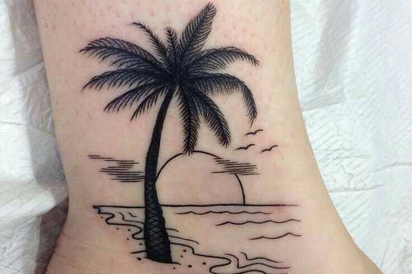 Тату эскизы пальмы