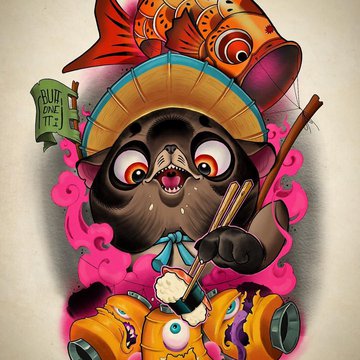 Тату эскизы нью скул