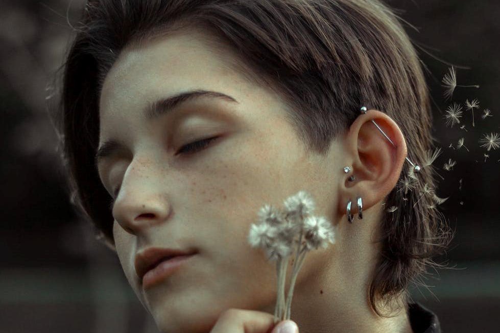 Пирсинг индастриал