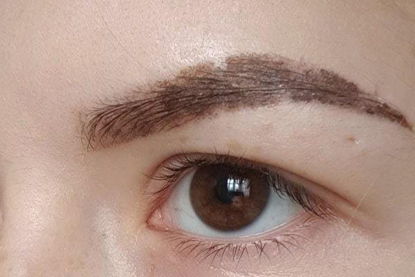 как заживает татуаж